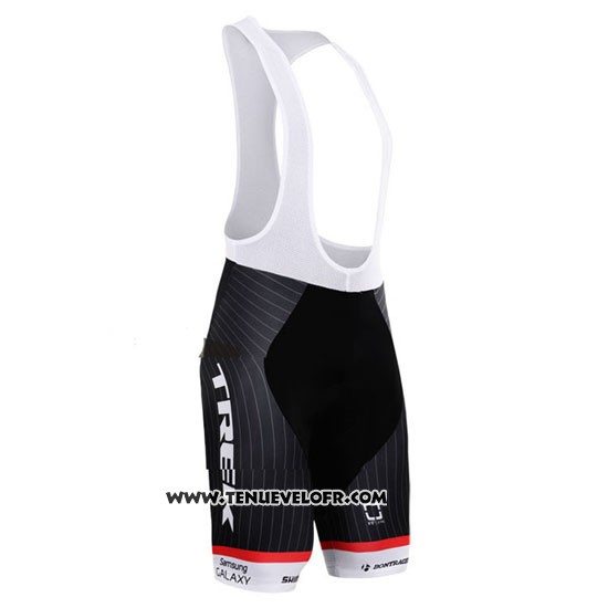 2015 Maillot Ciclismo Trek Factory Racing Factory Racing Blanc Rouge Manches Courtes et Cuissard